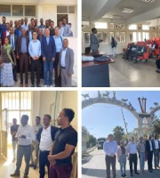 A delegation group from our institute went to Mekelle University, Ethiopia, for visit and academic exchanges 